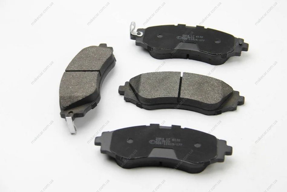 <strong>Гальмівні колодки перед. Lacetti/Nubira 97- (Akebomo) BREMSI BP2803 (фото 1)</strong>