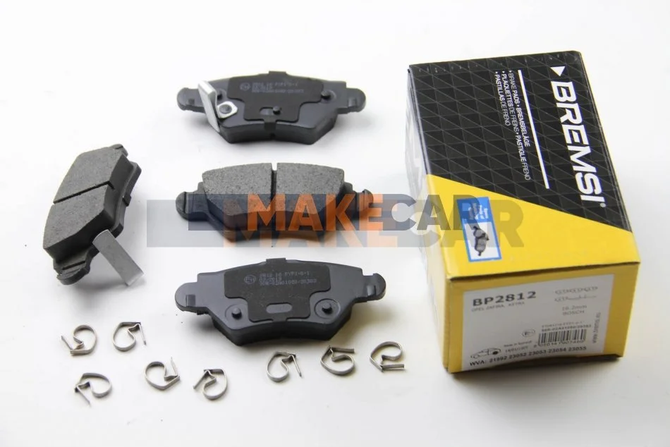 <strong>Гальмівні колодки зад. Astra G 98-05 (Bosch) BREMSI BP2812 (фото 1)</strong>
