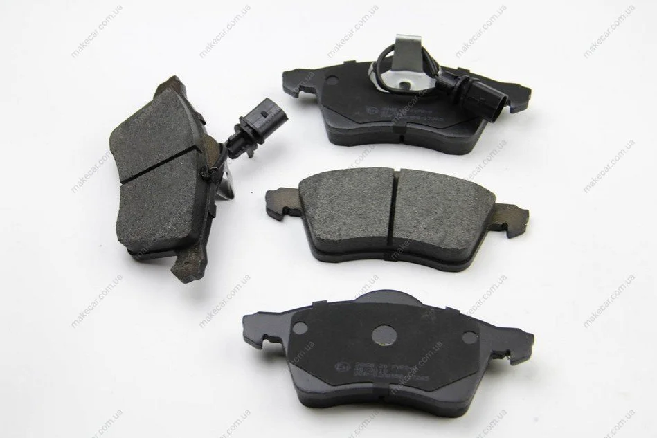 <strong>Гальмівні колодки перед. T4 2.5TDI 96-03 (R15)(з датчиком) BREMSI BP2868 (фото 1)</strong>