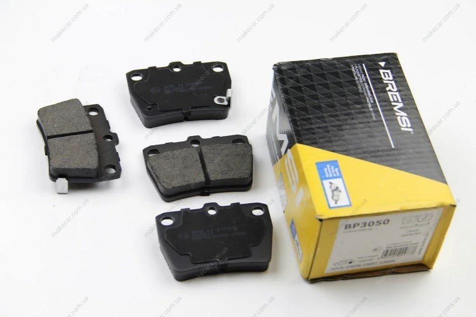 <strong>Гальмівні колодки зад. Toyota RAV4 94-05 (akebono) BREMSI BP3050 (фото 1)</strong>
