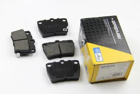 Гальмівні колодки зад. Toyota RAV4 94-05 (akebono) для Toyota, Chery BREMSI BP3050 фото товару
