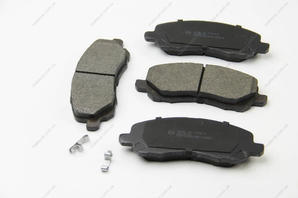 <strong>Гальмівні колодки перед. Lancer VIII/Outlander II/Peugeot 4008 08- BREMSI BP3080 (фото 1)</strong>
