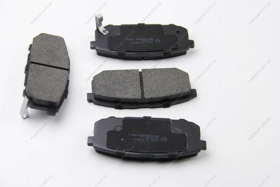<strong>Гальмівні колодки зад. Kia Sorento 02- (sumitomo) BREMSI BP3105 (фото 1)</strong>