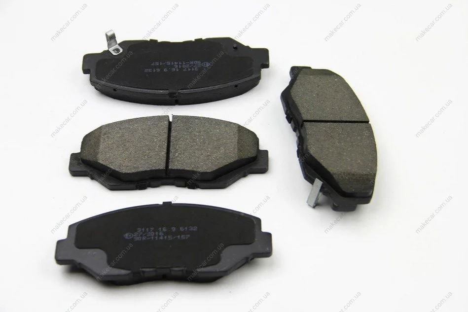 <strong>Гальмівні колодки перед. Honda Accord 03-08/CR-V 01-06 (akebono) BREMSI BP3117 (фото 1)</strong>