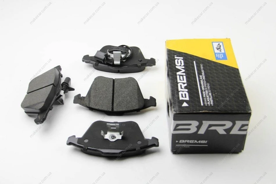<strong>Гальмівні колодки перед. Audi A4/A6/A8 00- BREMSI BP3150 (фото 1)</strong>