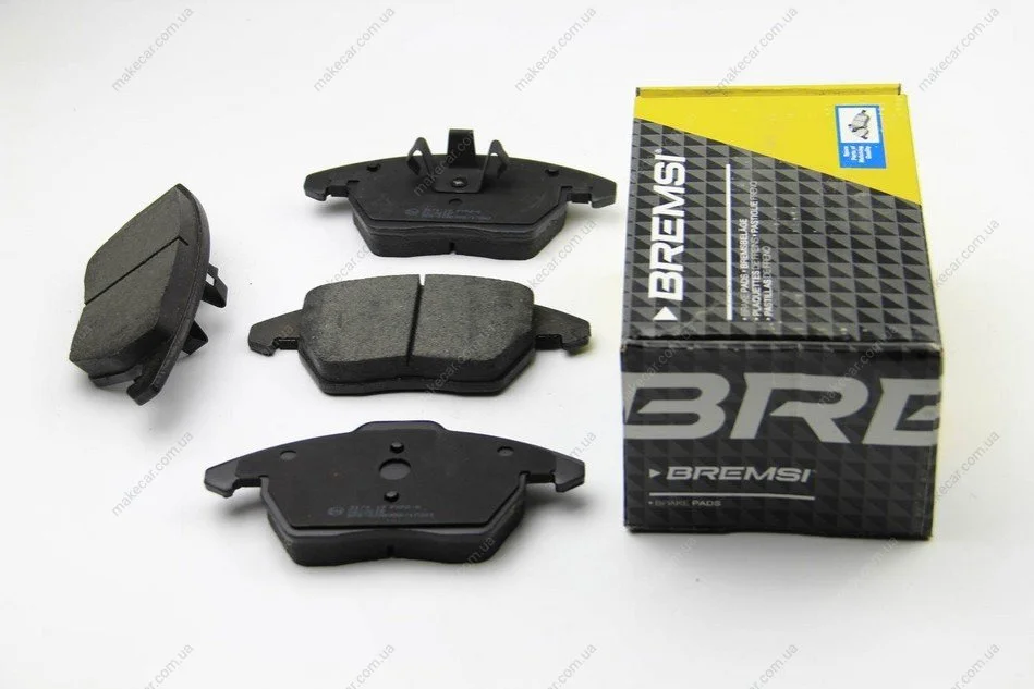 <strong>Гальмівні колодки перед. Citroen C4/Peugeot 207/208/307/308/Jetta IV 07- BREMSI BP3174 (фото 1)</strong>