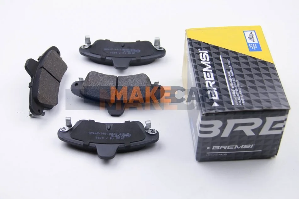 <strong>Тормозные колодки зад. Ford Mondeo 93-00 (bendix) (115,7x53,7x14,7) BREMSI BP3188 (фото 1)</strong>