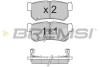 <strong>Гальмівні колодки зад. Actyon/Kyron/Korando/Rexton 97- BREMSI BP3203 (фото 1)</strong>