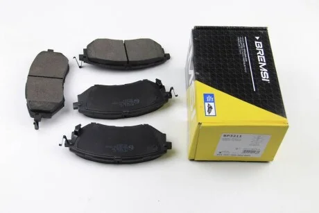 Гальмівні колодки перед. Subaru Legacy IV/Outback 03- (akebono) для Subaru BREMSI BP3211 фото товару