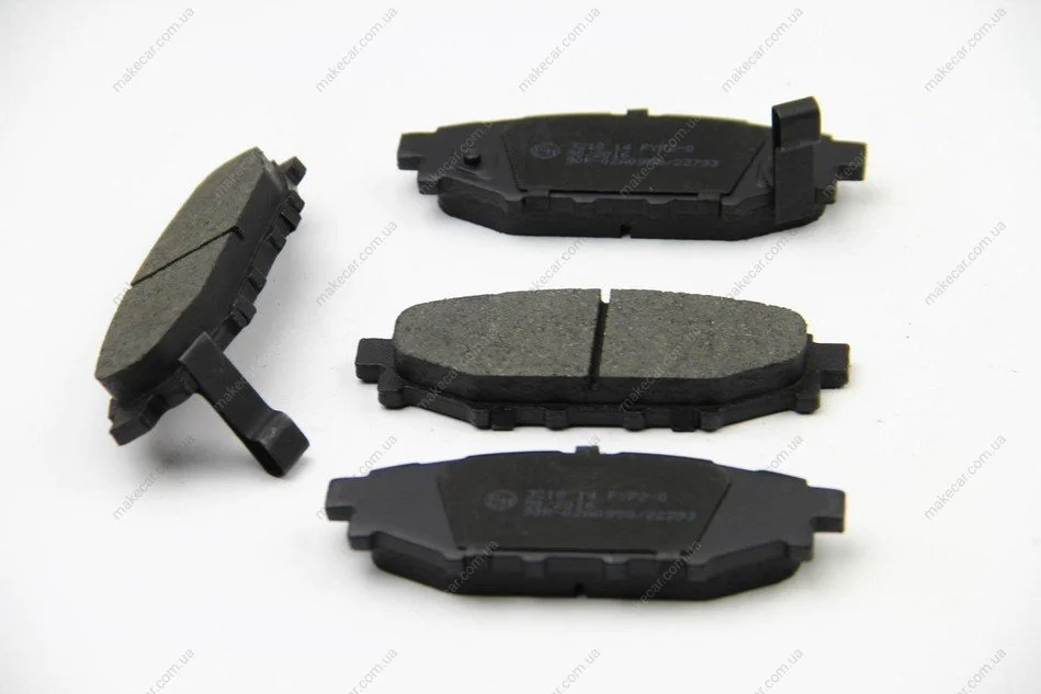 <strong>Тормозные колодки зад. Subaru Forester/Legacy IV 03- BREMSI BP3218 (фото 1)</strong>