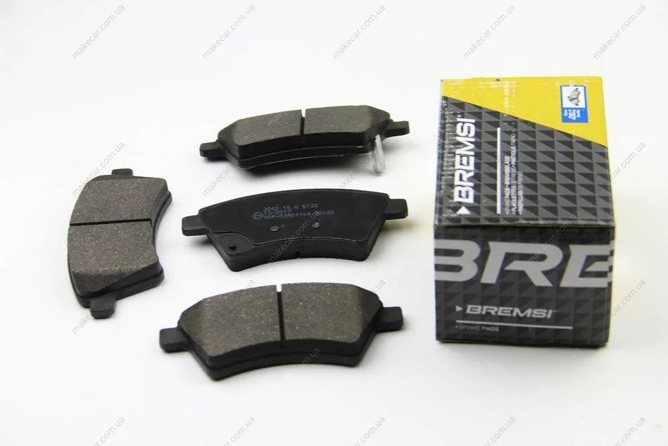 <strong>Гальмівні колодки перед. Suzuki SX4 BREMSI BP3242 (фото 1)</strong>