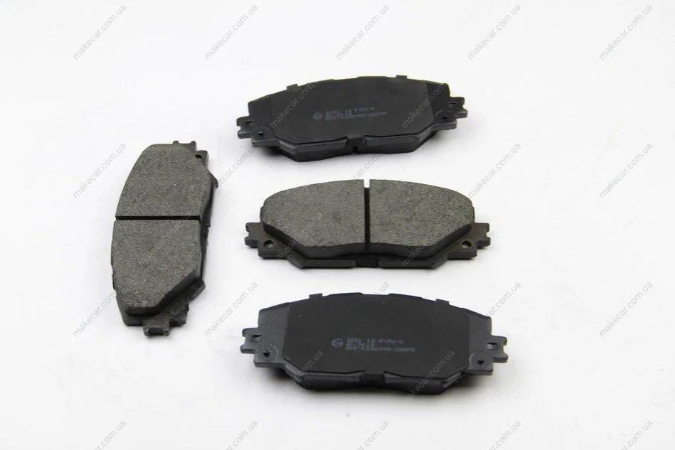 <strong>Тормозные колодки перед. Toyota RAV4 06- (139,1x56x17,5) BREMSI BP3251 (фото 1)</strong>