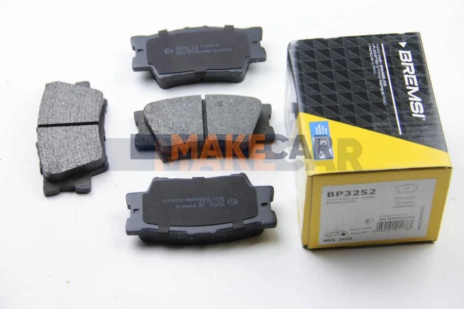 <strong>Гальмівні колодки зад. Toyota RAV4 06- (akebono) BREMSI BP3252 (фото 1)</strong>