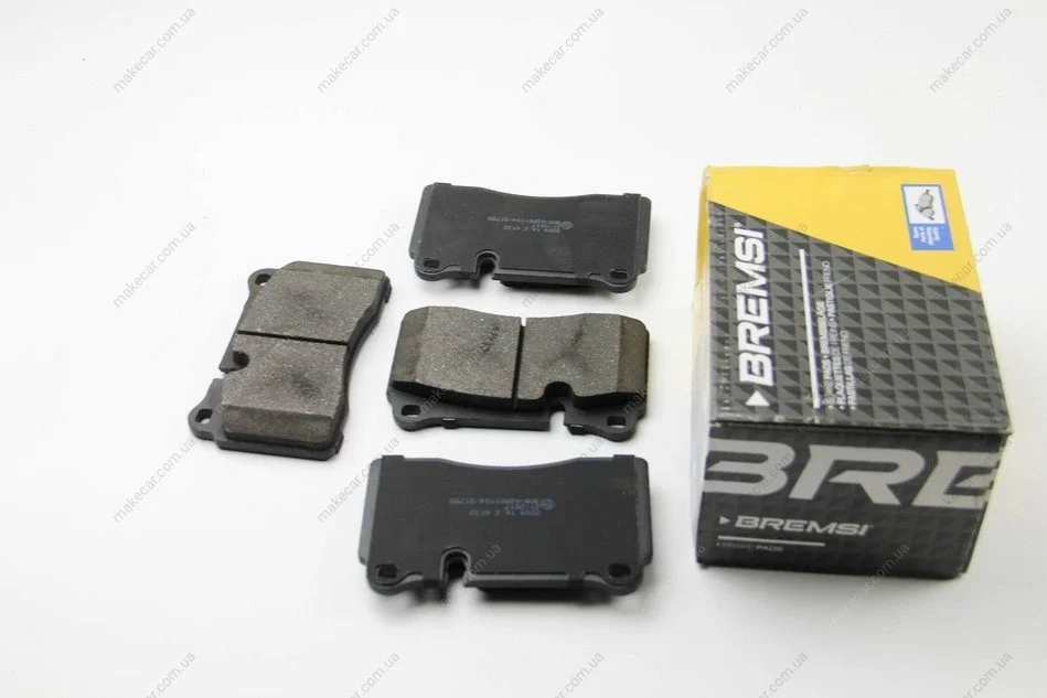 <strong>Гальмівні колодки перед. VW Touareg 02- (brembo) BREMSI BP3289 (фото 1)</strong>