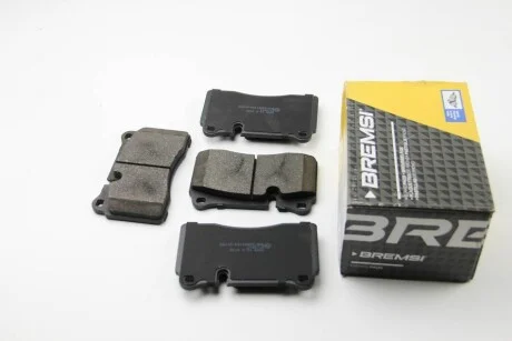Гальмівні колодки перед. VW Touareg 02- (brembo) для BREMSI BP3289 фото товару