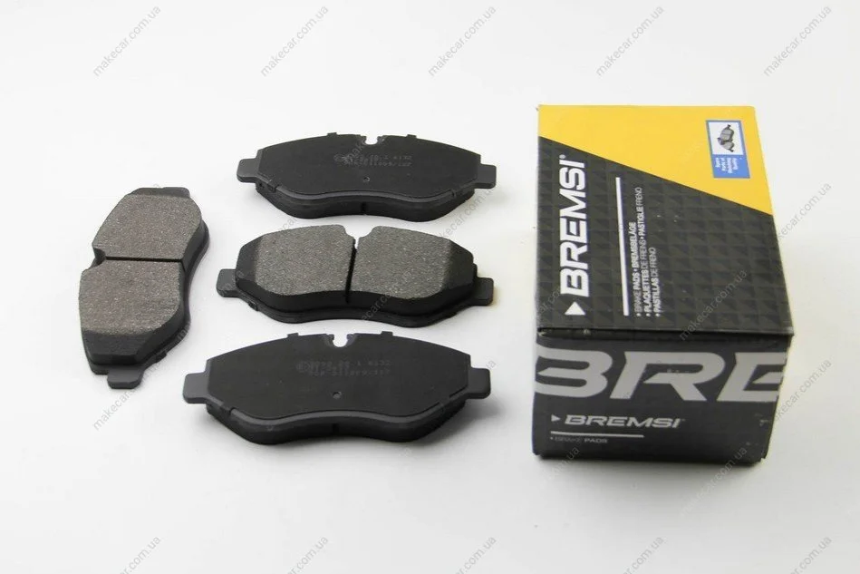 <strong>Гальмівні колодки перед. Sprinter/Crafter 06- BREMSI BP3292 (фото 1)</strong>
