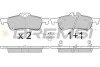 <strong>Гальмівні колодки зад. Toyota Yaris 05- (TEVES) BREMSI BP3320 (фото 1)</strong>