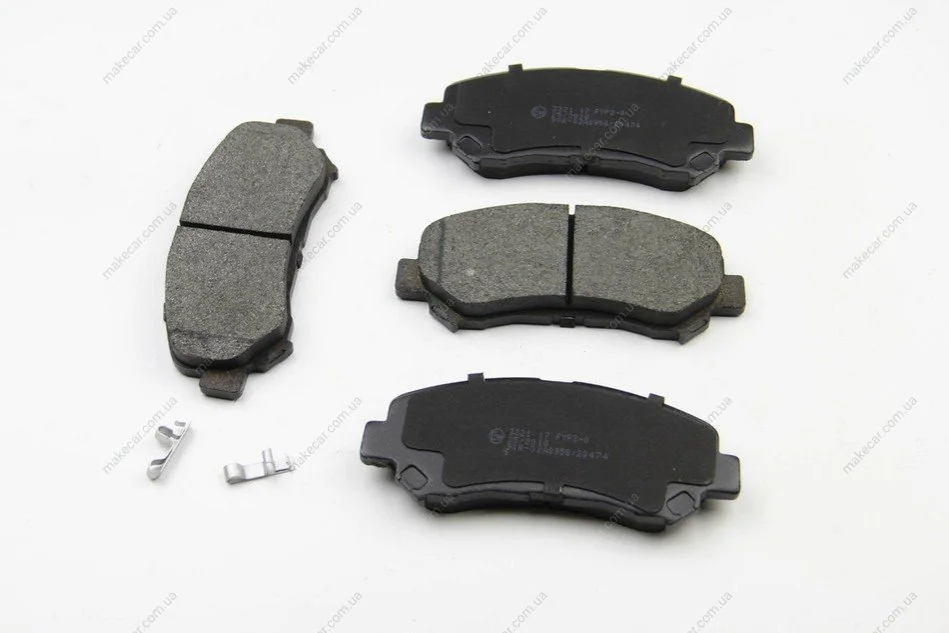 <strong>Гальмівні колодки перед. X-Trail/Qashqai 07- BREMSI BP3321 (фото 1)</strong>