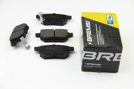 Гальмівні колодки зад. Toyota Corolla/Yaris 05- для BREMSI BP3322 фото товару