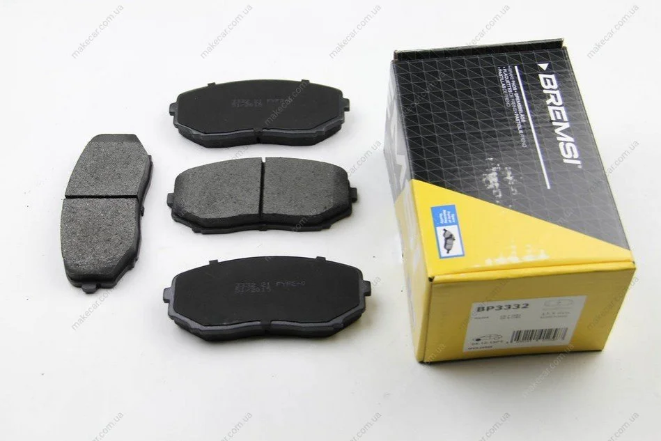 <strong>Гальмівні колодки перед. Mazda CX-7/CX-9 07- (sumitomo) BREMSI BP3332 (фото 1)</strong>