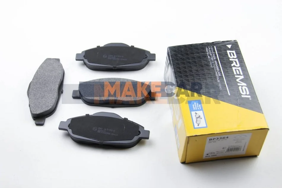 <strong>Гальмівні колодки перед. Peugeot 308 07- (Bosch) BREMSI BP3364 (фото 1)</strong>