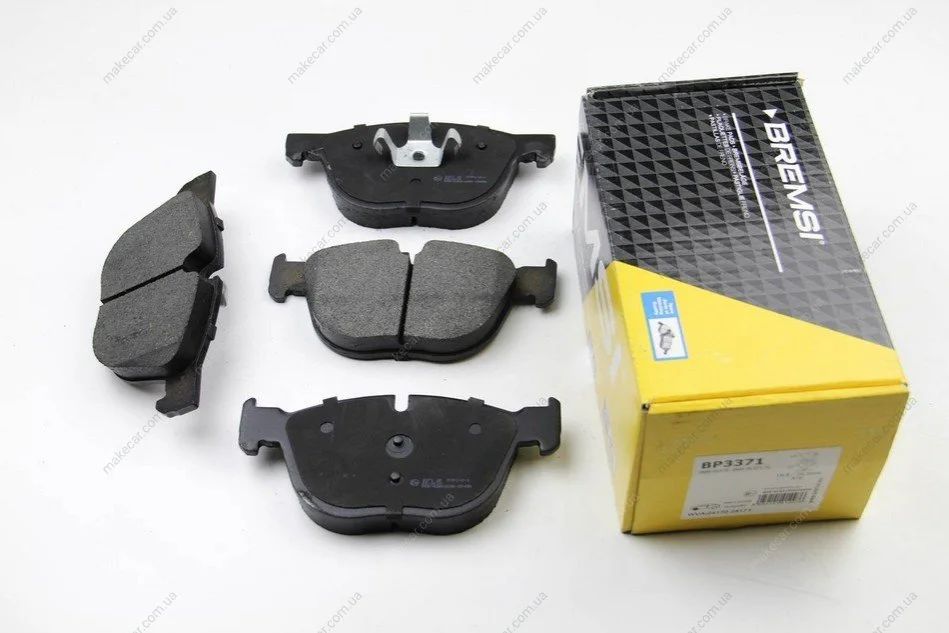 <strong>Гальмівні колодки перед. BMW X5/X6 07- (ATE) BREMSI BP3371 (фото 1)</strong>