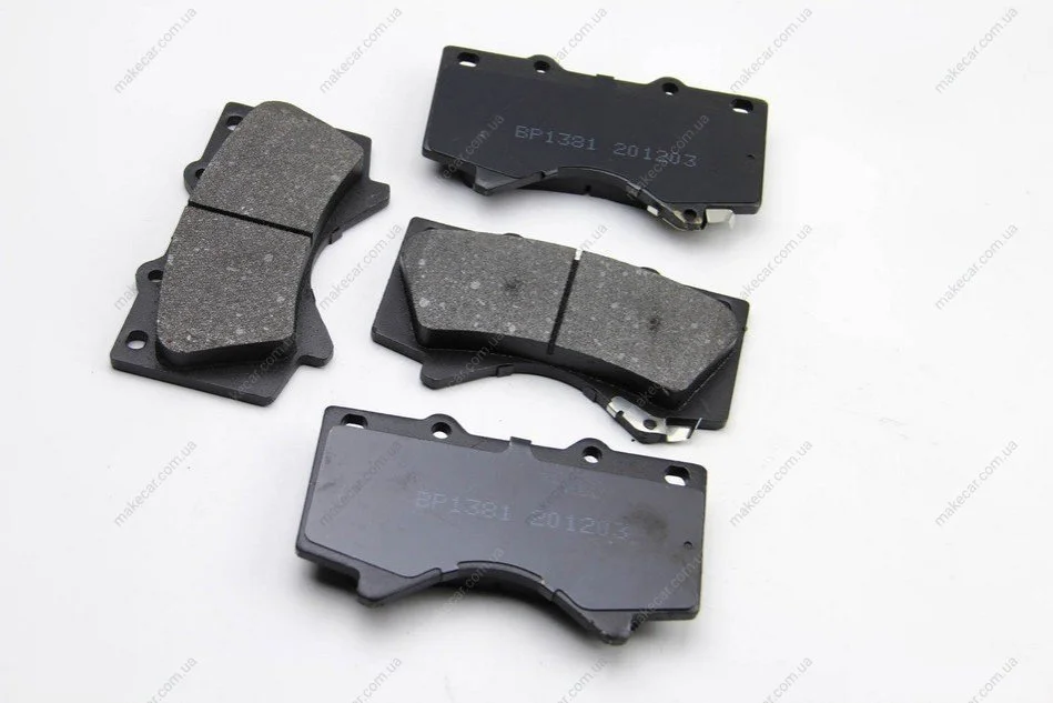 <strong>Гальмівні колодки перед. Toyota Land Cruiser 08- (advics) BREMSI BP3381 (фото 1)</strong>