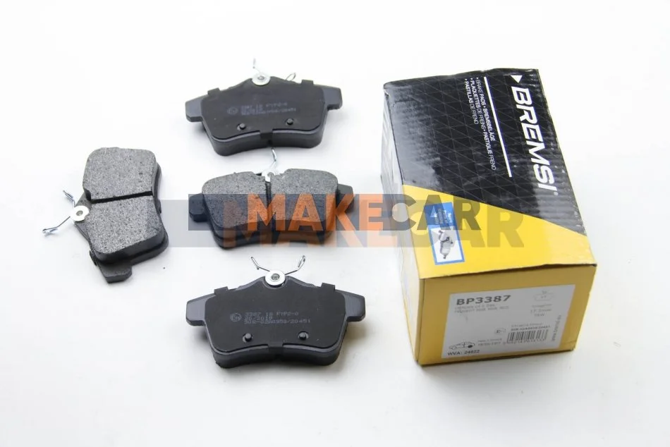 <strong>Гальмівні колодки зад. Citroen C4 09-/Peugeot 3008 09- (TRW) BREMSI BP3387 (фото 1)</strong>