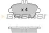 <strong>Гальмівні колодки зад. Mercedes Benz C117/W176/W246 BREMSI BP3469 (фото 1)</strong>