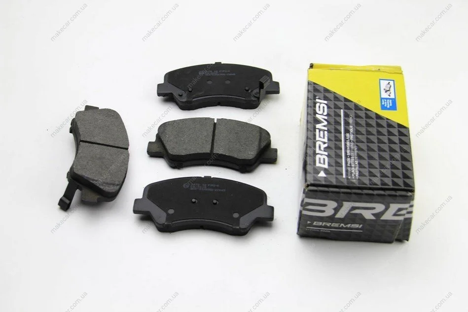 <strong>Гальмівні колодки перед. Kia Rio/Hyundai i30 11- (mando) BREMSI BP3470 (фото 1)</strong>