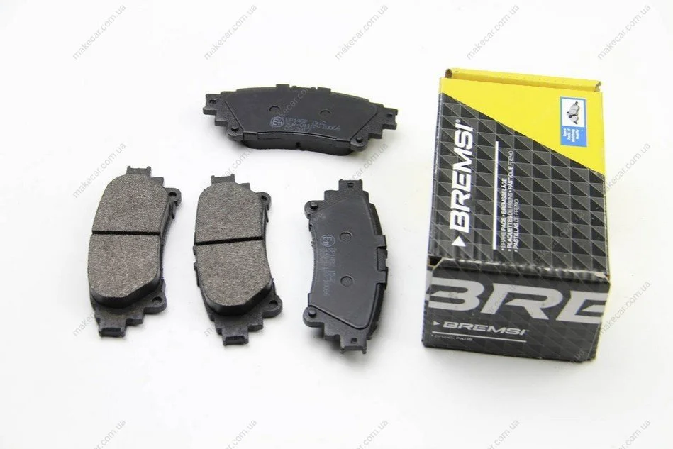 <strong>Гальмівні колодки зад. Lexus RX 08-15/Toyota Prius 09- (akebono) BREMSI BP3482 (фото 1)</strong>