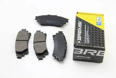 Гальмівні колодки зад. Lexus RX 08-15/Toyota Prius 09- (akebono) для BREMSI BP3482 фото товару