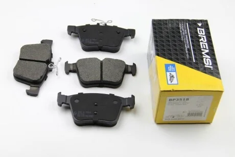 Гальмівні колодки зад. VW Golf VII 13- (ATE) для BREMSI BP3518 фото товару