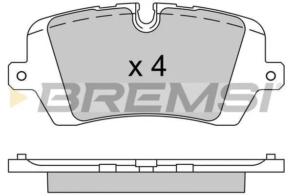 <strong>Гальмівні колодки зад. Range Rover IV 12- /Range Rover Sport 13- (TRW) BREMSI BP3533 (фото 1)</strong>