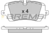 <strong>Гальмівні колодки зад. Range Rover IV 12- /Range Rover Sport 13- (TRW) BREMSI BP3533 (фото 1)</strong>