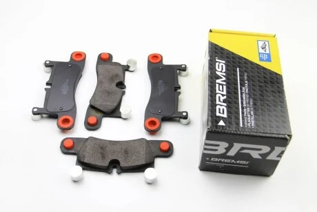 Гальмівні колодки зад. Porsche Cayenne (92A) 10- (Brembo) для Porsche BREMSI BP3585 фото товару