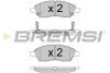 <strong>Гальмівні колодки перед. MICRA IV/NOTE/TIIDA 1.2-1.8 07- (AKEBONO) BREMSI BP3589 (фото 1)</strong>