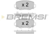 <strong>Гальмівні колодки зад. Fiat 500X/Jeep Renegade 14- (TRW) BREMSI BP3604 (фото 1)</strong>