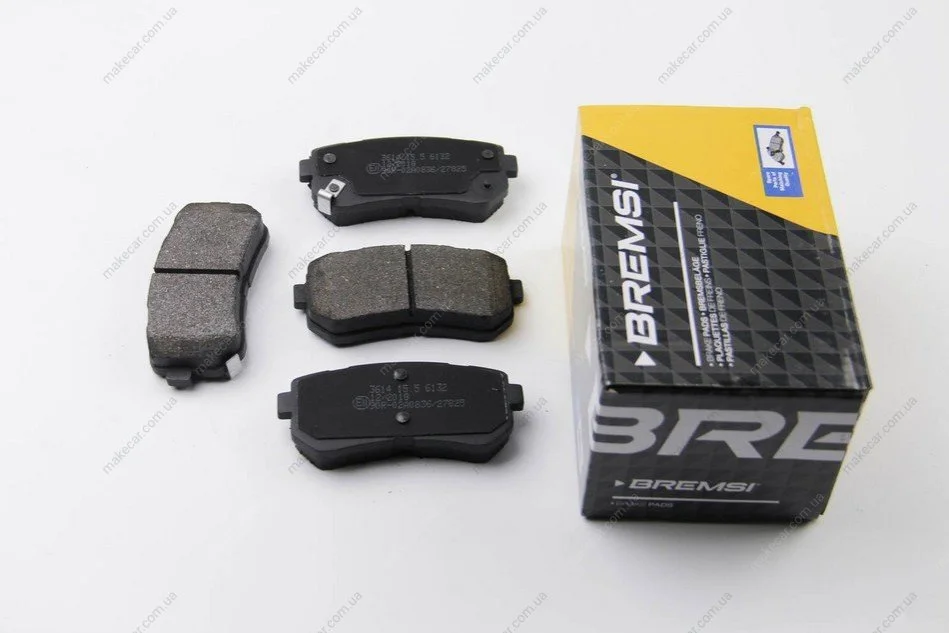 <strong>Гальмівні колодки зад. Sonata VI/VII/ix 35/Optima/Sportage 09- (Mando) BREMSI BP3614 (фото 1)</strong>