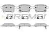 <strong>Гальмівні колодки зад. 500L 16-/Corsa E 12- (TRW) BREMSI BP3627 (фото 1)</strong>