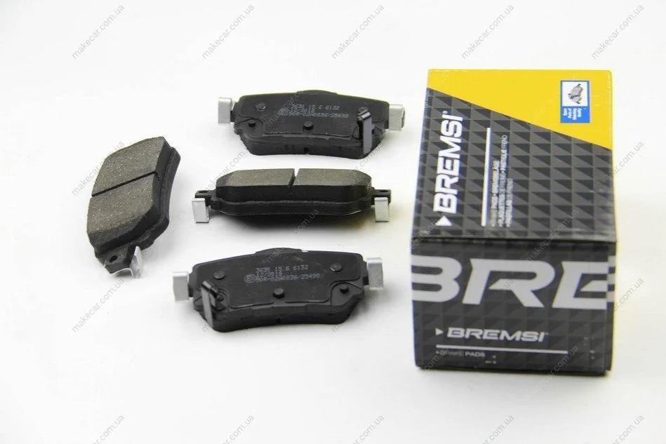 <strong>Гальмівні колодки зад. Nissan X-Trail/Qashqai II 13- (TRW) BREMSI BP3630 (фото 1)</strong>
