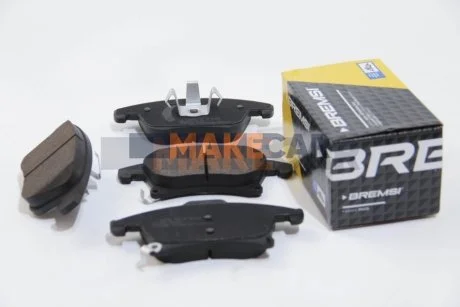 Гальмівні колодки перед. Ford Galaxy III/Mondeo V/S-Max 14- (155.2x66.6x19.9) для BREMSI BP3655 фото товару