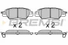 <strong>Гальмівні колодки зад. Mazda CX5 14- (Akebono) BREMSI BP3661 (фото 1)</strong>