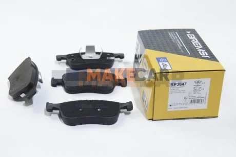 Гальмівні колодки перед. Ford Focus IV 18- (155.1х64.4х16.8) для Ford BREMSI BP3847 фото товару