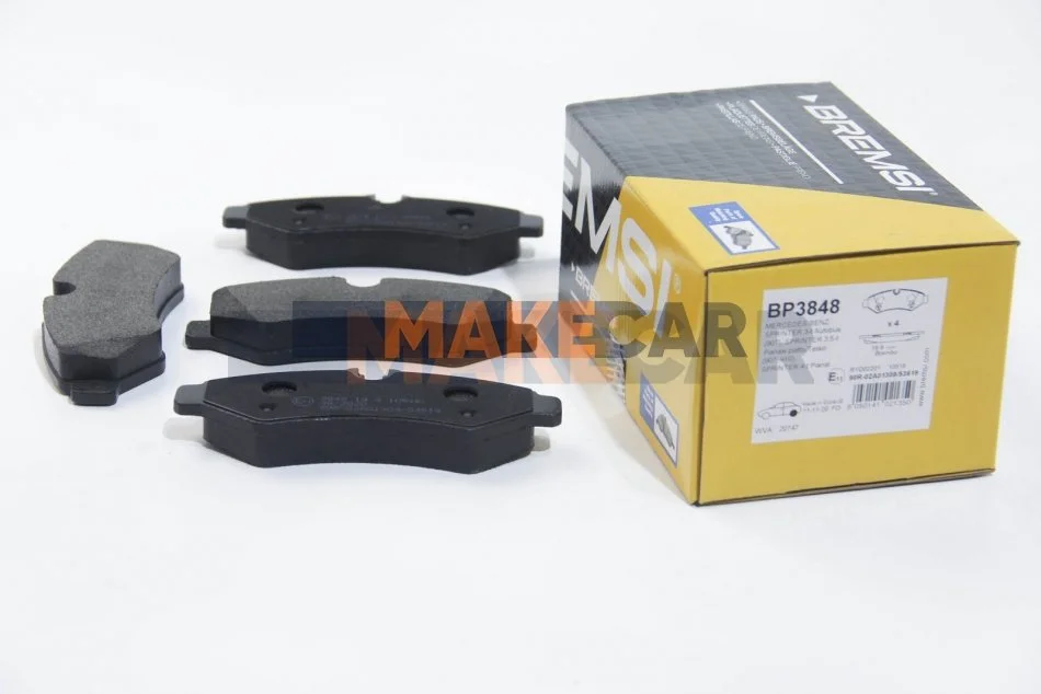 <strong>Гальмівні колодки зад. MB Sprinter (W907) 18- (Brembo) BREMSI BP3848 (фото 1)</strong>