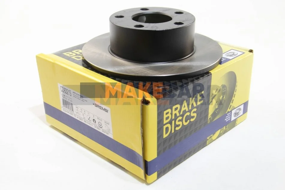 <strong>Гальмівний диск зад. Passat B5/Audi 100/A6 -05 (245x10) BREMSI CD6321S (фото 1)</strong>