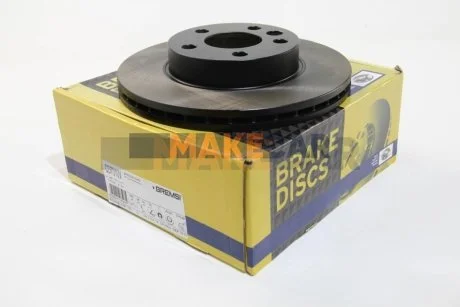 Гальмівний диск перед. T4 2.5TDI 96-03 (R15) для BREMSI CD7010V фото товару