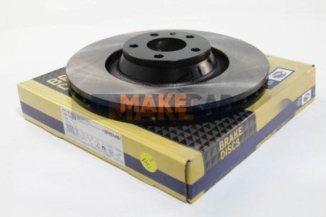 Тормозной диск перед. Audi A6 04-11 (347x30) BREMSI CD7238V (фото 1)
