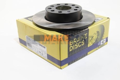 Тормозной диск зад. Caddy III (260x12) BREMSI CD7276S (фото 1)