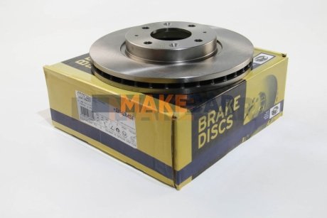 Гальмівний диск перед. KIA Cerato 04- (275x26) BREMSI CD7528V